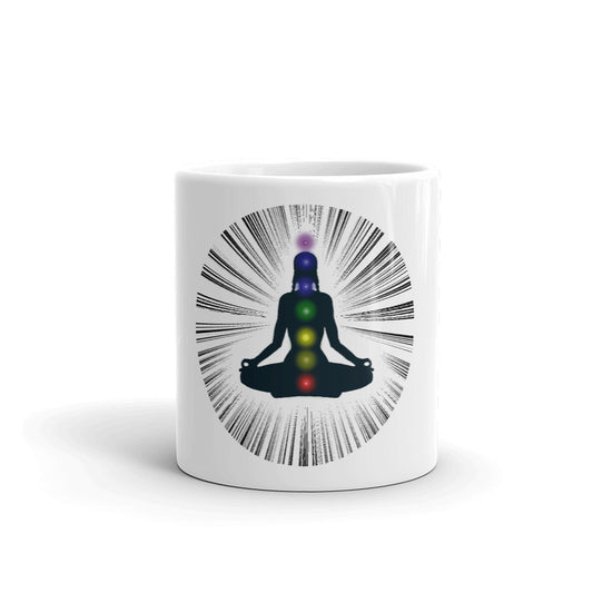 MEDITATING WOMAN MUG